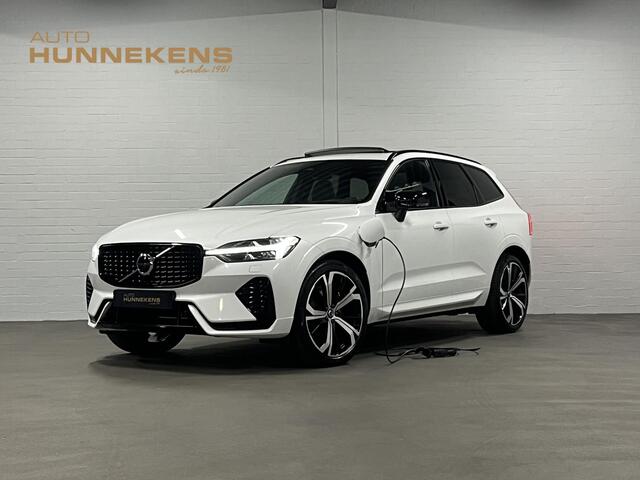 Volvo XC60 2.0 T6 Plug-in hybrid AWD R-Design Luchtvering | Trekhaak | Open dak | Adapt. cruise | Stuur-/stoelverwarming | Memory | Achteruitrij camera | Carplay