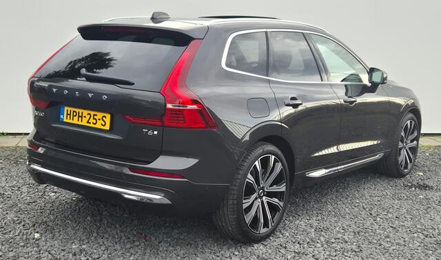 Volvo XC60 2.0 T6 Phev AWD Ultra Bright Luchtvering - 21" Wielen - Panorama dak - Lighting -Head up - Bowers &Wilkins Audio - 360 Cam - Alarm - Climate - Privacy Glass - RC20 Interieur - Power seats met memory - Full led koplampen -Donkere hemel - Geluidsisolerend