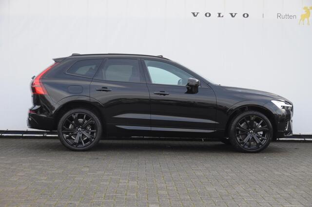 Volvo XC60 T6 350PK Automaat AWD Ultra Black Edition Facelift/ Head-up display/ Harman Kardon audio/ BLIS/ Elektrischbedienbare stoelen met geheugen / Panoramadak/ Adaptive cruise control/ Pilot assist/ Apple Carplay/ Android auto/