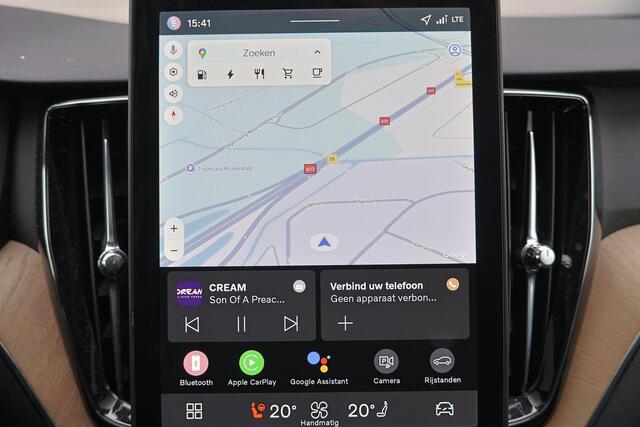 Volvo XC60 T6 Recharge AWD Plus Bright - Panorama/schuifdak - IntelliSafe Assist & Surround - 360º Camera - Harman/Kardon audio - Verwarmde voorstoelen, stuur & achterbank - Parkeersensoren voor & achter - Elektr. bedienb. voorstoelen met geheugen - Head up display 