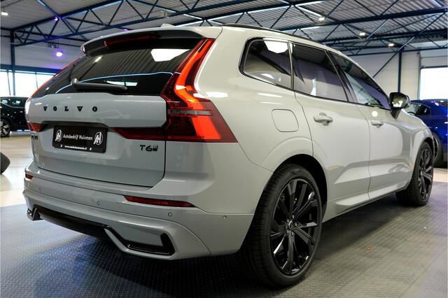 Volvo XC60 2.0 T6 AWD 293kW/399pk Aut8 MJ'26 Plug-in Ultra Black Edition LUCHTVERING + HARMAN/KARDON + PANORAMADAK + BLIS + EL.TREKHAAK + HEAD-UP + PILOT ASSIST + V&A STOEL-&STUURVERWARMING + ADAPT.CRUISE + SPORTSTOELEN + GOOGLE + 360 CAMERA + 21" LM-VELGEN!!