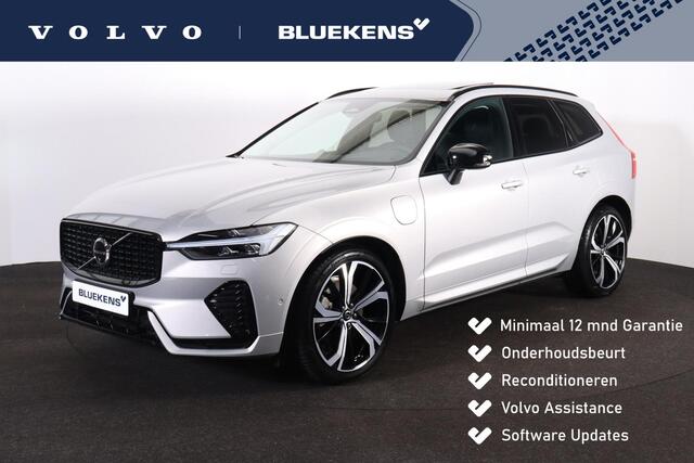 Volvo XC60 T8 Recharge AWD Ultimate Dark - Luchtvering - Panorama/schuifdak - IntelliSafe Assist & Surround - 360º Camera - Bowers & Wilkins audio - Verwarmde voorstoelen, stuur & achterbank - Parkeersensoren voor & achter - Elektr. bedienb. voorstoelen met geheugen