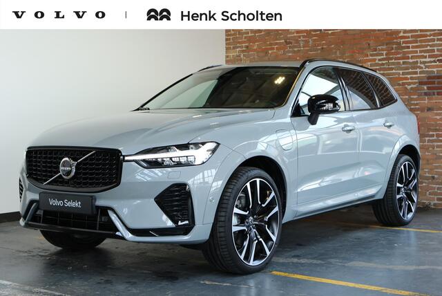 Volvo XC60 T8 Plug-in hybrid AWD Ultra Black Edition | Bowers & Wilkins Premium Audio | Luchtvering | 22''Lichtmetalen velgen | Nappa Lederen bekleding | Stoelventilatie | Stoelverwarming | 360° Parkeercamera | Gelamineerde zijruiten |