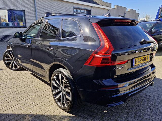 Volvo XC60 T6 Recharge hybrid AWD R-design DARK NIEUW MODEL pano | 360 | 21'' | elekt stoelen etc