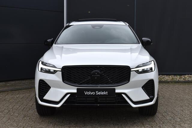 Volvo XC60 T6 Plug-in hybrid AWD Plus Black Edition | Panoramadak | Verwarmbare voorstoelen en achterbank | 360 graden camera | Premium audio by Harman Kardon | Elektrische achterklep | Adaptieve cruise control | BLIS | Head Up Display | Volvo Guard Alarm | Google N