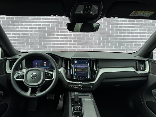 Volvo XC60 2.0 T8 Plug-in hybrid AWD R-Design | Long Range | Trekhaak | Elektrisch verstelbare bestuurders stoel | Panorama dak | 21" velgen | Adaptieve Cruis control | Harman & Kardon | Stoel/stuur verwarming | Achterbank verwarming | Camera |