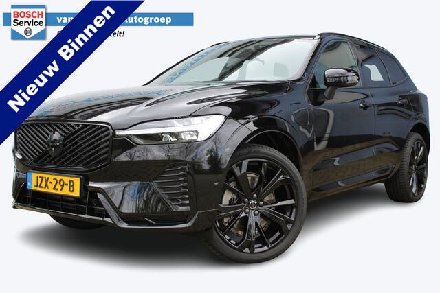 Volvo XC60 2.0 T6 Plug-in hybrid AWD Ultra Black Edition | Panorama dak | Luchtvering | Bowers & Wilkins Audiosysteem | Elektrisch wegklapbare trekhaak | Head-Up display | Elektrisch verstelbare stoelen + Memory | 360* Camera | Stoel/Stuur verwarming | Stoelventilat