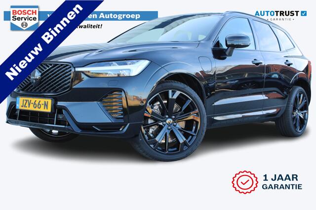 Volvo XC60 2.0 T6 Plug-in hybrid AWD Ultra Black Edition | Incl. 12 maanden garantie | NIEUW! | Massage stoelen | Stoel verwarming voor & achter | Elektrisch verstelbare voor stoelen met geheugen | Stuurverwarming | Bowers & Wilkins | 360° camera | Apple Carplay/And