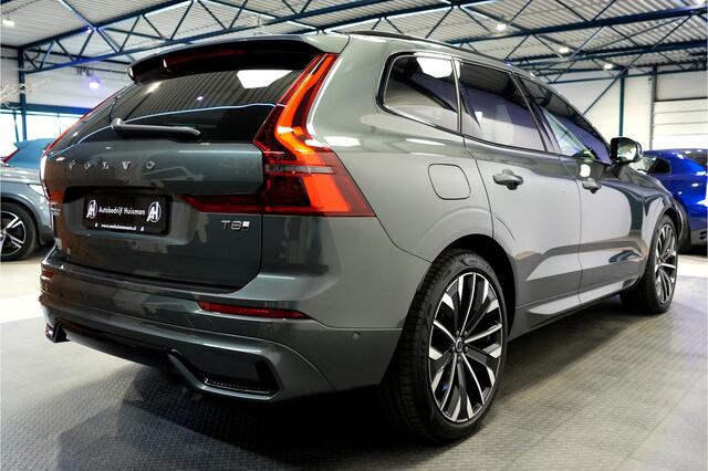 Volvo XC60 2.0 T8 AWD 335kW/456pk Aut8 Plug-in hybrid Ultra Dark LUCHTVERING + PANORAMADAK + HARMAN/KARDON + ADAPT.CRUISE + GOOGLE DASH + HEAD-UP + LANE ASSIST + STOEL-&STUURVERWARMING + 360 CAMERA + PARKSENSOREN V&A + 21" LM-VELGEN!!