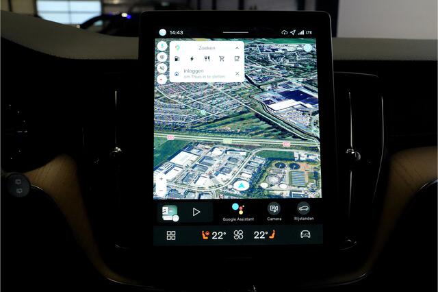 Volvo XC60 2.0 T8 AWD 335kW/456pk Aut8 Plug-in hybrid Ultra Dark LUCHTVERING + PANORAMADAK + HARMAN/KARDON + ADAPT.CRUISE + GOOGLE DASH + HEAD-UP + LANE ASSIST + STOEL-&STUURVERWARMING + 360 CAMERA + PARKSENSOREN V&A + 21" LM-VELGEN!!