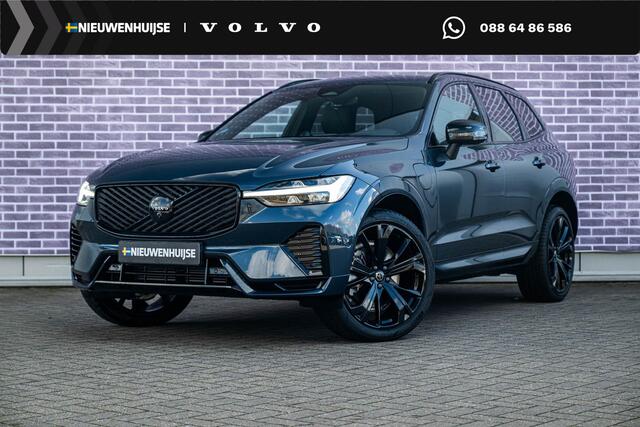 Volvo XC60 Plug-in Hybrid T6 AWD Plus Black Edition | Bowers & Wilkins Audio | Luchtvering | Stoelmassage | Stoelverwarming en Ventilatie | Head-up Display | 360 Camera | Schuif-/Kanteldak| Getint glas | Alarm | Trekhaak |