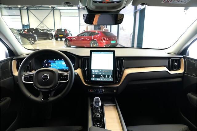 Volvo XC60 2.0 T8 AWD 335kW/456pk Aut8 Plug-in hybrid Plus Dark HARMAN/KARDON + PANORAMADAK + 360 CAMERA + HEAD-UP + BLIS + LANE ASSIST + STOEL-&STUURVERWARMING + ADAPT.CRUISE + PILOT ASSIST + MATRIX LED + KEYLESS ENTRY&GO + PARKSENSOREN V&A + 19" LM-VELGEN!!