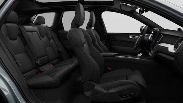 Volvo XC60 2.0 T8 Plug-in AWD Ultra Black Edition Trekhaak | Bowers & Wilkins | Massage | Open dak | Stoel ventilatie | Stoel-/stuurverwarming | Head-up | 360 camera | *455PK*