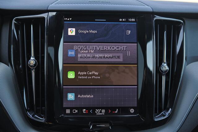 Volvo XC60 T6 Recharge AWD Plus Black Edition - Panorama/schuifdak - Luchtvering - IntelliSafe Assist & Surround - 360º Camera - Harman Kardon audio - Adaptieve LED koplampen - Verwarmde voorstoelen, stuur & achterbank - Parkeersensoren voor & achter - Elektr. bedie