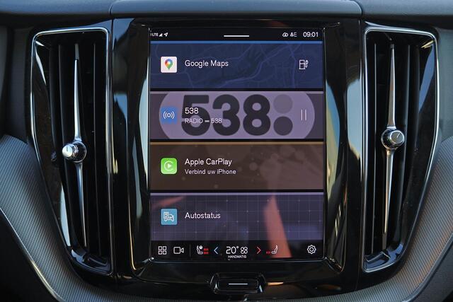 Volvo XC60 T6 Recharge AWD Plus Bright - Panorama/schuifdak - IntelliSafe Assist & Surround - 360º Camera - Harman Kardon audio - Adaptieve LED koplampen - Verwarmde voorstoelen, stuur & achterbank - Parkeersensoren voor & achter - Elektr. bedienb. voorstoelen met g