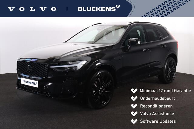 Volvo XC60 T8 Recharge AWD Ultra Black Edition - Panorama/schuifdak - IntelliSafe Assist & Surround - 360º Camera - Harman/Kardon audio - Adaptieve LED koplampen - Verwarmde voorstoelen, stuur & achterbank - Parkeersensoren voor & achter - Elektr. bedienb. voorstoel