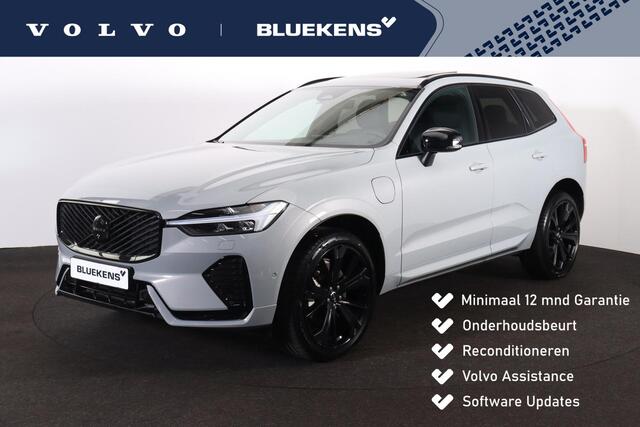 Volvo XC60 T6 Recharge AWD Plus Black Edition - Panorama/schuifdak - IntelliSafe Assist & Surround - 360º Camera - Harman Kardon audio - Adaptieve LED koplampen - Verwarmde voorstoelen, stuur & achterbank - Parkeersensoren voor & achter - Elektr. bedienb. voorstoele