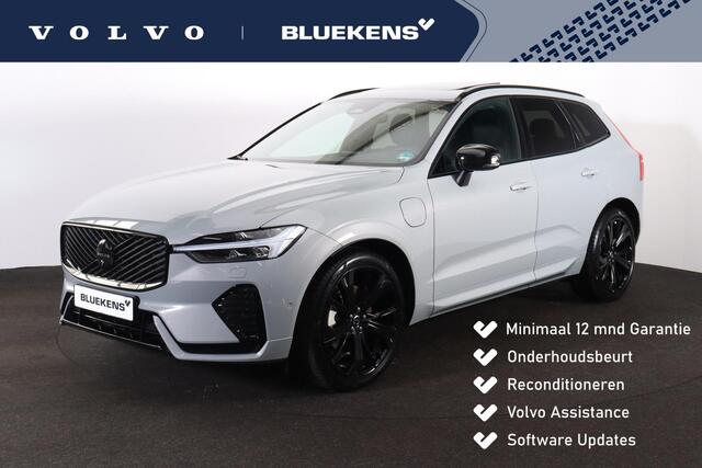 Volvo XC60 T8 Recharge AWD Plus Black Edition - Luchtvering - Panorama/schuifdak - IntelliSafe Assist & Surround - 360º Camera - Harman/Kardon audio - Adaptieve LED koplampen - Verwarmde voorstoelen, stuur & achterbank - Parkeersensoren voor & achter - Elektr. bedie