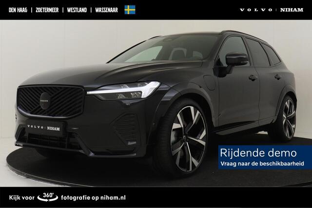 Volvo XC60 II T6 PLUG-IN HYBRID AWD ULTRA DARK BLACK EDITION -PANO.DAK|BOWERS&WILKINS|GEVENT.LEDER+MASSAGE|LUCHTVERING|360°CAM|HEAD-UP DISP.|GELAAGD.GLAS|22"