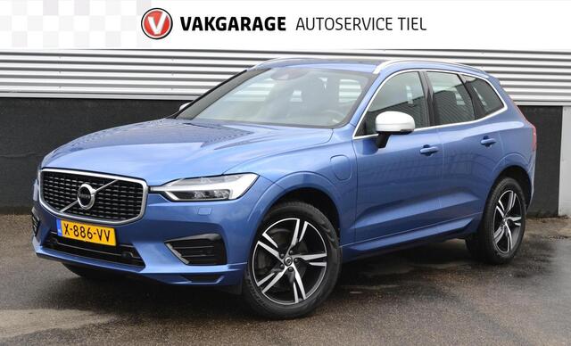 Volvo XC60 2.0 T8 Twin Engine AWD R-Design Schuif/kanteldak, Bursting Blue, Stuur/Stoelverwarming, Camera, LED, Zeer nette auto, Digitaal Dashboard, BTW-auto