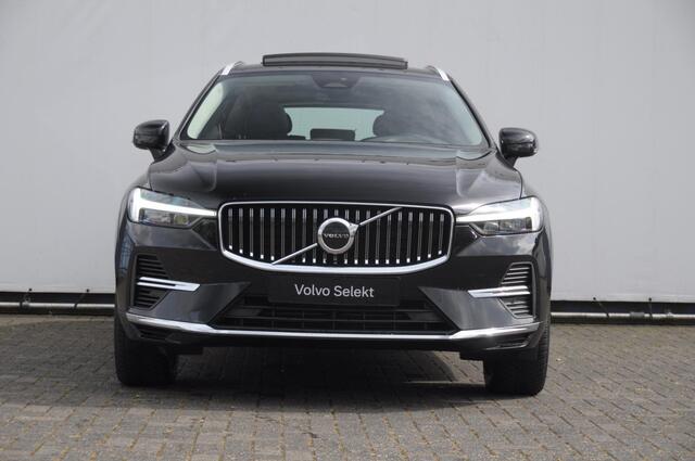 Volvo XC60 350PK Automaat T6 AWD Plus Bright / Navigatie / Elektrisch glazen schuif-kanteldak / Leren bekleding / Elektrisch verstelbare stoelen met geheugen / Stuur & Stoelverwarming / Achteruitrijcamera / Elektrische achterklep / Cruise control