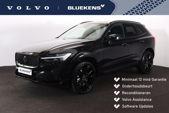 Volvo XC60 T6 Recharge AWD Plus Black Edition - Panorama/schuifdak - IntelliSafe Assist & Surround - 360º Camera - Harman/Kardon audio - Verwarmde voorstoelen, stuur & achterbank - Parkeersensoren voor & achter - Elektr. bedienb. voorstoelen met geheugen - Head up d