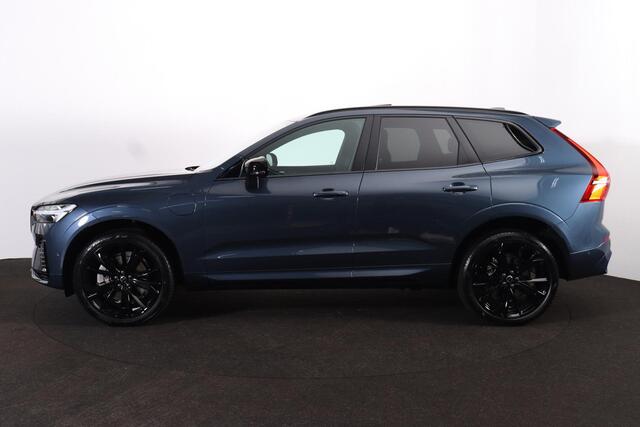 Volvo XC60 T6 Recharge AWD Plus Black Edition - Panorama/schuifdak - IntelliSafe Assist & Surround - 360º Camera - Harman/Kardon audio - Verwarmde voorstoelen, stuur & achterbank - Parkeersensoren voor & achter - Elektr. bedienb. voorstoelen met geheugen - Head up d