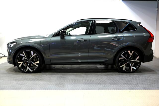 Volvo XC60 2.0 T8 AWD 335kW/456pk Aut8 Recharge Ultra Dark LUCHTVERING + BOWERS&WILKINS + PANORAMADAK + BLIS + HEAD-UP + PILOT ASSIST + V&A STOEL-&STUURVERWARMING + ADAPT.CRUISE + GOOGLE DASH&SERVICES + STOELVENTILATIE&-MASSAGE + 360 CAMERA + 22" LM-VELGEN!!