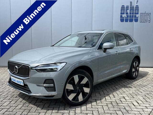 Volvo XC60 2.0 T6 350 pk Plug-in hybrid AWD Ultra Bright Panoramadak Harman Kardon Audio Leer Elektrische Comfortstoelen 20 Inch Velgen 360 Camera Navigatie Head-Up Display Apple Carplay Extra Getint Glas Long Range 1e Eigenaar BTW Auto