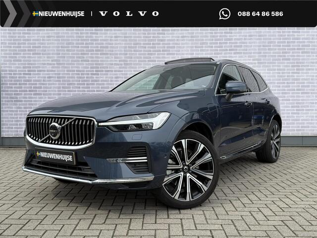 Volvo XC60 2.0 T8 Plug-in hybrid AWD Ultimate Bright | Schuif-/Kanteldak | 360 Camera | Adaptieve Cruise Control | Head-Up Display | Stoel-/Stuurverwarming | Getint Glas | Harman Kardon Audio | BLIS |