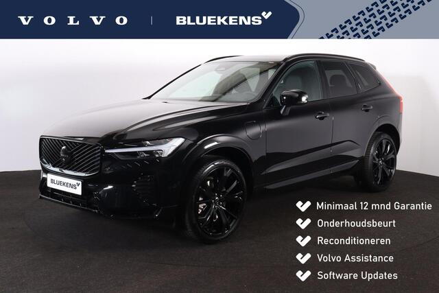 Volvo XC60 T6 Recharge AWD Plus Black Edition - Panorama/schuifdak - IntelliSafe Assist & Surround - 360º Camera - Harman/Kardon audio - Verwarmde voorstoelen, stuur & achterbank - Parkeersensoren voor & achter - Elektr. bedienb. voorstoelen met geheugen - Head up d