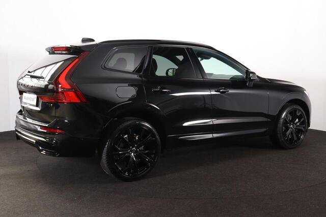 Volvo XC60 T6 Recharge AWD Plus Black Edition - Panorama/schuifdak - IntelliSafe Assist & Surround - 360º Camera - Harman/Kardon audio - Verwarmde voorstoelen, stuur & achterbank - Parkeersensoren voor & achter - Elektr. bedienb. voorstoelen met geheugen - Head up d