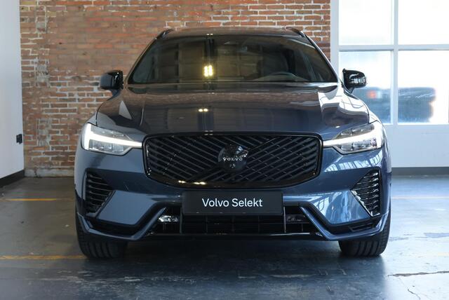 Volvo XC60 2.0 T8 Plug-in hybrid AWD Ultra Black Edition | Panoramadak | Luchtvering | Verwarmbare voorstoelen met massagefunctie en ventilatie | 360 graden camera | Head-up display | Elektrische achterklep | Keyless |