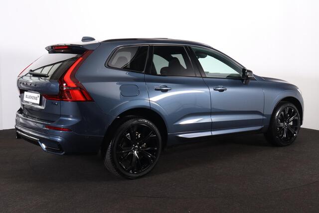 Volvo XC60 T6 Recharge AWD Plus Black Edition - Panorama/schuifdak - IntelliSafe Assist & Surround - 360º Camera - Harman/Kardon audio - Verwarmde voorstoelen, stuur & achterbank - Parkeersensoren voor & achter - Elektr. bedienb. voorstoelen met geheugen - Head up d