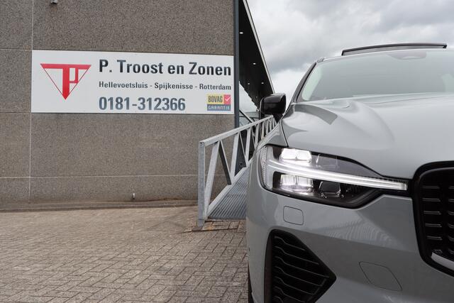 Volvo XC60 2.0 T8 Plug-in hybrid AWD Dark Panoramadak! Stoelverwarming v+a/Stuurverwarming/Harman kardon audio/360 graden camera/Elektrische stoelen met geheugen/Adaptieve cruis control/Lane assist/Apple carplay/Elektrische achterklep