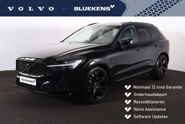 Volvo XC60 T8 Recharge AWD Ultra Black Edition - Luchtvering - Panorama/schuifdak - IntelliSafe Assist & Surround - 360º Camera - Bowers & Wilkins audio - Adaptieve LED koplampen - Verwarmde voorstoelen, stuur & achterbank - Parkeersensoren voor & achter - Elektr. b