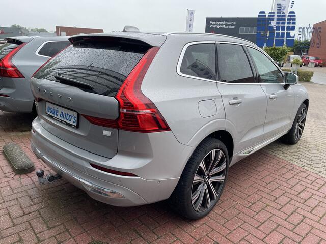 Volvo XC60 2.0 T8 455 pk Plug-in hybrid AWD Ultimate Bright Long Range Trekhaak Panoramadak 360 Camera Head-Up Display Harman Kardon Audio Elektrische Stoelen 21 Inch Velgen Pilot Assist ACC Stuurverwarming Stoelverwarming Apple Carplay Android Auto S Vol Opties 1e