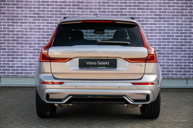 Volvo XC60 2.0 T8 Plug-in hybrid AWD Ultra Black Edition Executive | Luchtvering | 22" | Gelamineerd Glas | Bowers & Wilkins | Stoelmassage & Ventilatie | Stoel & Stuurverwarming | 360 Camera | Pilot Assist | BLIS |