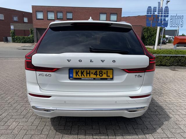 Volvo XC60 2.0 T8 455 pk Plug-in hybrid AWD Ultra Bright Facelift model 2026 ! Trekhaak Bowers Wilkins Comfortstoelen Nappa leer + Massage + Ventilatie 360 Camera Panoramadak 20 Inch Velgen Pilot Assist ACC BLIS Apple Carplay Android Auto Full Led Ram Vol Opties en