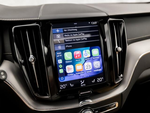 Volvo XC60 2.0 T8 Twin Engine AWD Inscription 391Pk Automaat (PANORAMADAK, STOELVERWARMING/KOELING, MEMORY SEATS, ZWART HEMEL, CAMERA, BRUIN LEDER, ELEK ACHTERKLEP, GETINT GLAS, NIEUWSTAAT)