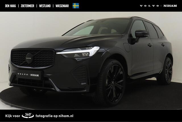 Volvo XC60 T6 PLUG-IN HYBRID AWD PLUS BLACK EDITION -PANO.DAK|HARMAN/KARDON|GEVENT.LEDER|360°CAM|ADAP.LED|PRIVACY.GLAS|21"