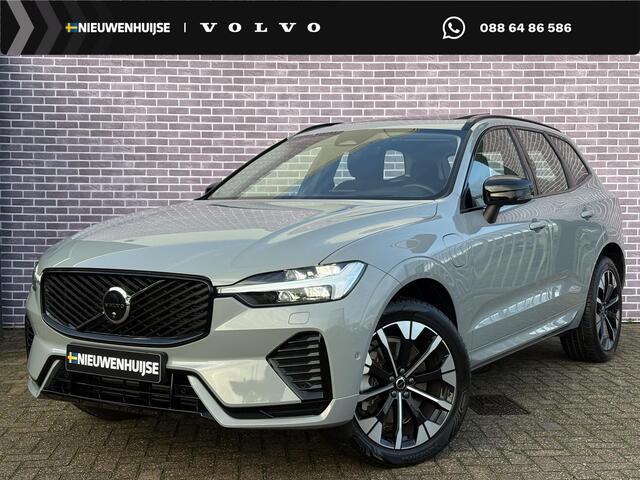 Volvo XC60 2.0 T6 Plug-in hybrid AWD Ultra Dark | Head-up Display | Full-Led | Schuif-/Kanteldak | Adaptieve Cruise Control | Trekhaak | BLIS | 360 Camera | Stoel-/Stuurverwarming | 20" |