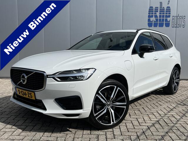 Volvo XC60 2.0 T8 392 pk Recharge AWD R-Design Navigatie Nappa Leer Stoelkoeling Trekhaak 360 Camera 21 Inch Standkachel Head-Up Pilot Assist Stoel + Stuurverwarming Panoramadak Plug in Hybride