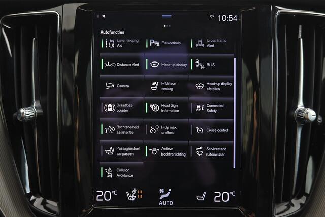 Volvo XC60 Recharge T6 AWD Inscription - Panorama/schuifdak - IntelliSafe Assist & Surround - 360º Camera - Harman/Kardon audio - Adaptieve LED koplampen - Verwarmde voorstoelen, stuur & achterbank - Parkeersensoren voor & achter - Elektr. bedienb. voorstoelen met g