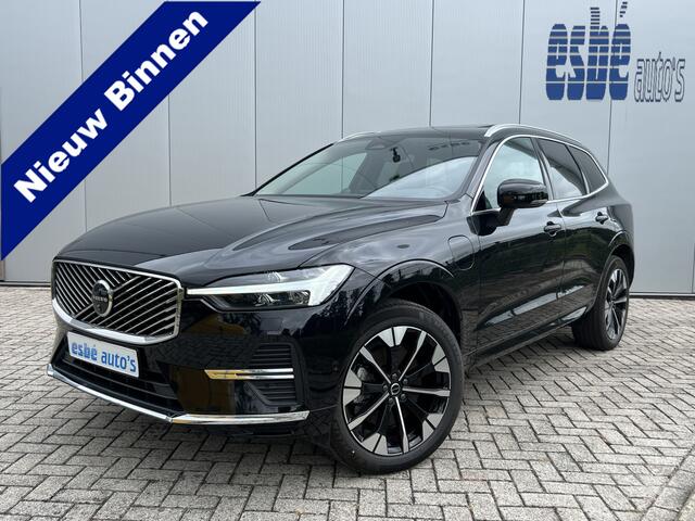 Volvo XC60 2.0 T8 455 pk AWD Ultra Bright Facelift model 2026 ! Trekhaak Bowers Wilkins Comfortstoelen Nappa leer + Massage + Ventilatie 360 Camera Panoramadak 20 Inch Velgen Pilot Assist ACC BLIS Apple Carplay Android Auto Full Led Ram Vol Opties en in Nieuwstaat !