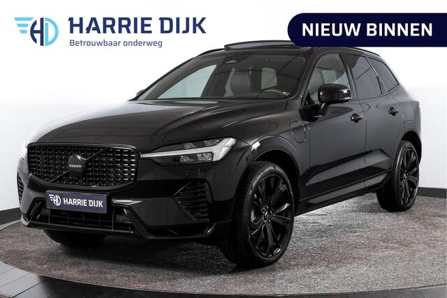 Volvo XC60 2.0 T6 Plug-in hybrid AWD Ultra Black Edition | S/K-Panodak | Elek. Trekhaak | Alarmklasse 3 | Dig. Cockpit | Adapt. Cruise | Memory Stoelen | Elek. Klep | Stoel-+stuurverw. | Camera | NAV+App. Connect | ECC | LM 21" | 0210