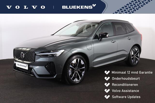 Volvo XC60 T6 Recharge AWD Ultra Dark - Panorama/schuifdak - Luchtvering - IntelliSafe Assist & Surround - 360º Camera - Harman Kardon audio - Adaptieve LED koplampen - Verwarmde voorstoelen, stuur & achterbank - Parkeersensoren voor & achter - Elektr. bedienb. voor