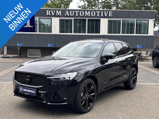 Volvo XC60 2.0 T6 Plug-in hybrid AWD Plus Black Edition LIGHTING PACK | 360 GRADEN CAMERA | HARMAN/KARDON AUDIO | HEAD-UP DISPLAY | PANORAMA DAK| VOLVO DEALER ONDERHOUDEN|