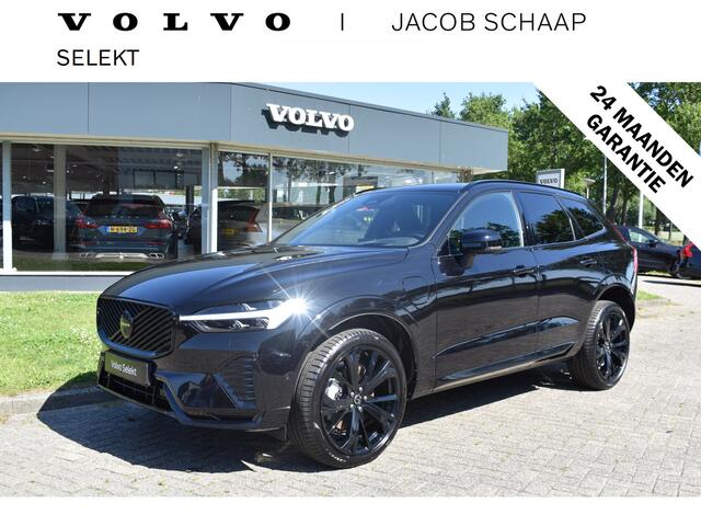 Volvo XC60 T6 350PK Automaat Plug-in hybrid AWD Ultra Black Edition HUD | Luchtvering | Trekhaak | 360 Camera | H&K | 21"LMV | Stoelverwarming | Panodak