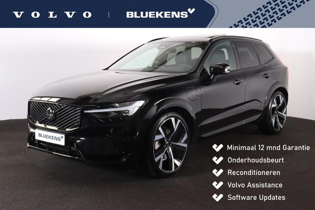 Volvo XC60 T8 Recharge AWD Ultra Black Edition Executive - Luchtvering - Panorama/schuifdak - IntelliSafe Assist & Surround - 360º Camera - Bowers & Wilkins audio - Adaptieve LED koplampen - Verwarmde voorstoelen, stuur & achterbank - Parkeersensoren voor & achter - Elektr. bedienb. voorstoelen met geheugen - Geventileerde voorstoelen - Head up display - Draadloze tel. lader - 22' LMV
